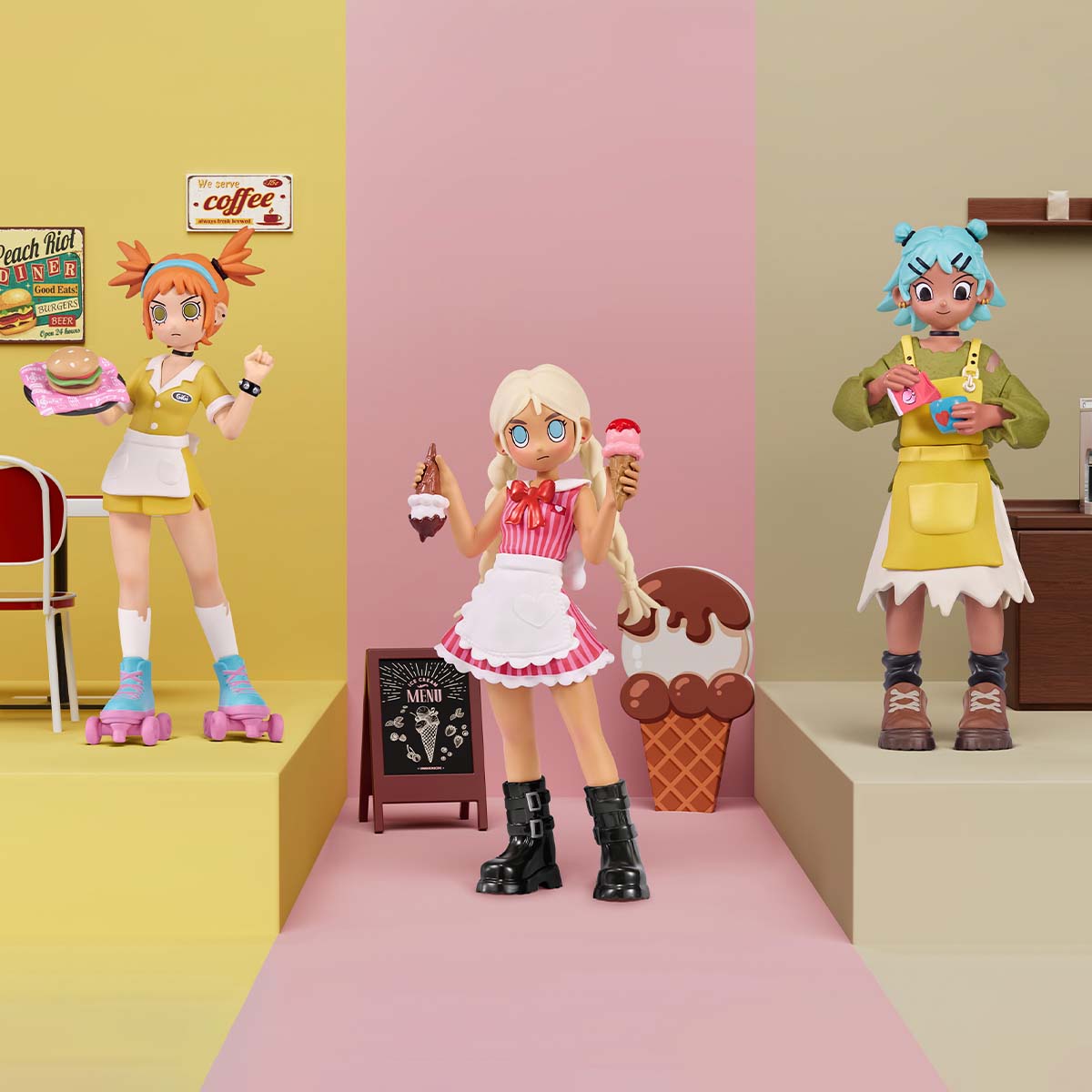 Peach Riot Rush Hour
