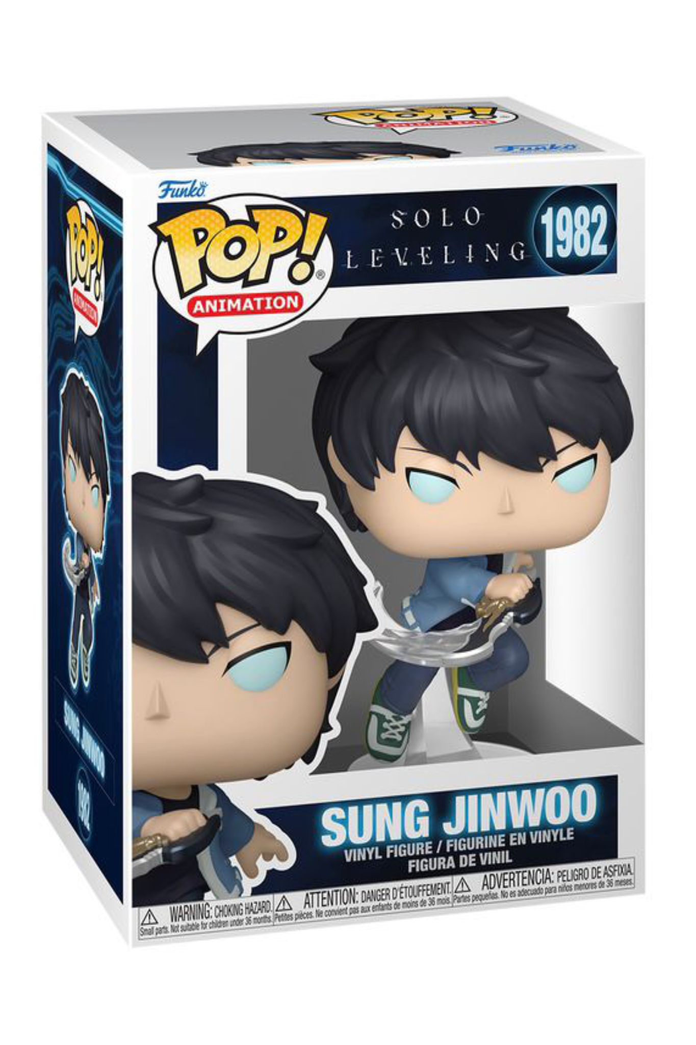Pop! Animation – Solo Leveling: Sung Jinwoo (with Chase Variant)