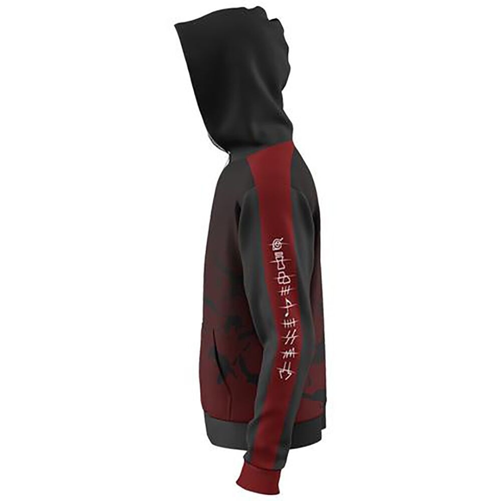 Uzumaki Naruto Cosplay Akatsuki Cloak Hoodie Naruto Uchiha Itachi Anime Adult men Ms 3D Printed Zip Hooded Sweatshirt Jacket