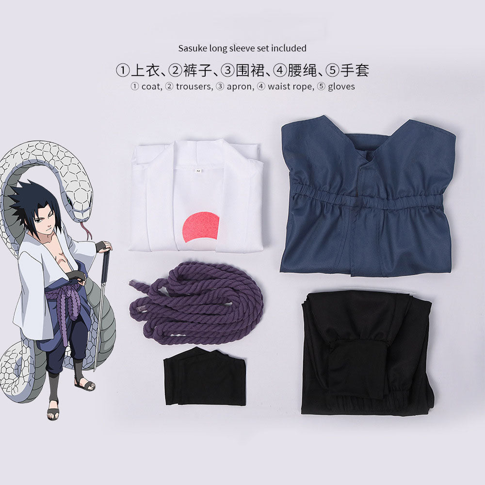 Ninja Sasuke cosplay costume: Genius Ninja Sasuke complete set of cosplay costumes