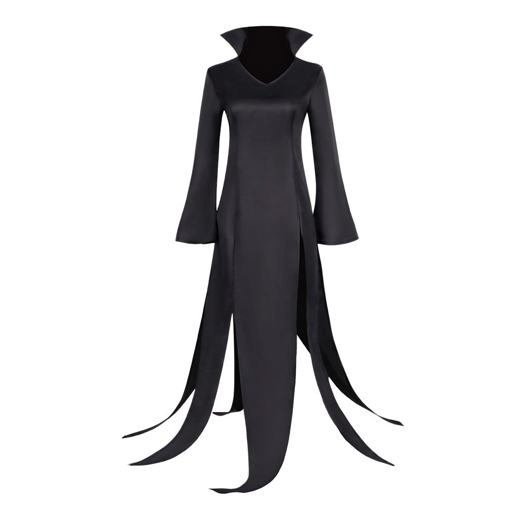 One Punch Man Cosplay Dragon Ball Black Dress Costume Halloween Stage Role Play Outfit